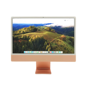 激安デスクトップパソコン iMac (24-inch, M1 , 2021) A2438 M1 16GB 1TB 24インチ オレンジ Apple  中古 Bランク|PCジャングル