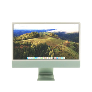 激安デスクトップパソコン iMac (24-inch, M1 , 2021) A2438 M1 8GB 256GB 24インチ グリーン Apple  中古 Bランク|PCジャングル