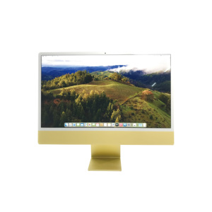 激安デスクトップパソコン iMac (24-inch, M1 , 2021) A2438 M1 16GB 512GB 24インチ イエロー Apple  中古 Bランク|PCジャングル