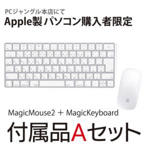 【付属品Aセット】Apple パソコン購入者限定 MagicMouse2 と MagicKeyboard 特別セット
