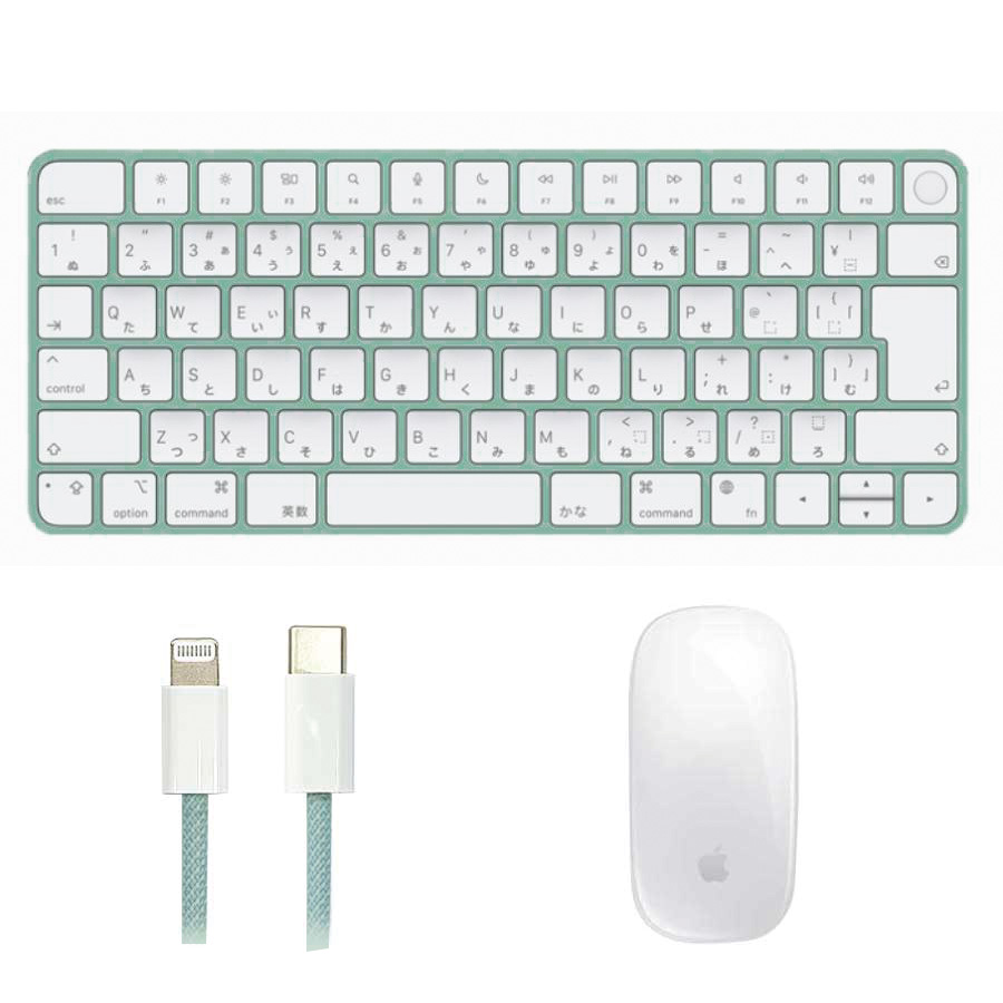 激安Apple純正品 Magic Keyboard A2449 Magic Mouse2 セット USB-C