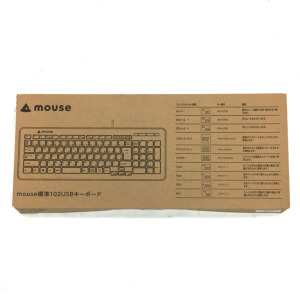 激安【純正】 mouse 標準102USBキーボード 有線 テンキー付 日本語 JIS 新品|PCジャングル