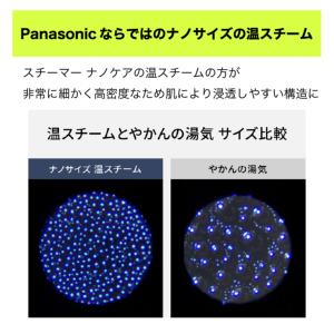 新品 パナソニック ナノケア 温冷・化粧水ミストタイプ Panasonic パナソニック 温冷スチーマー ナノケア 化粧水ミスト